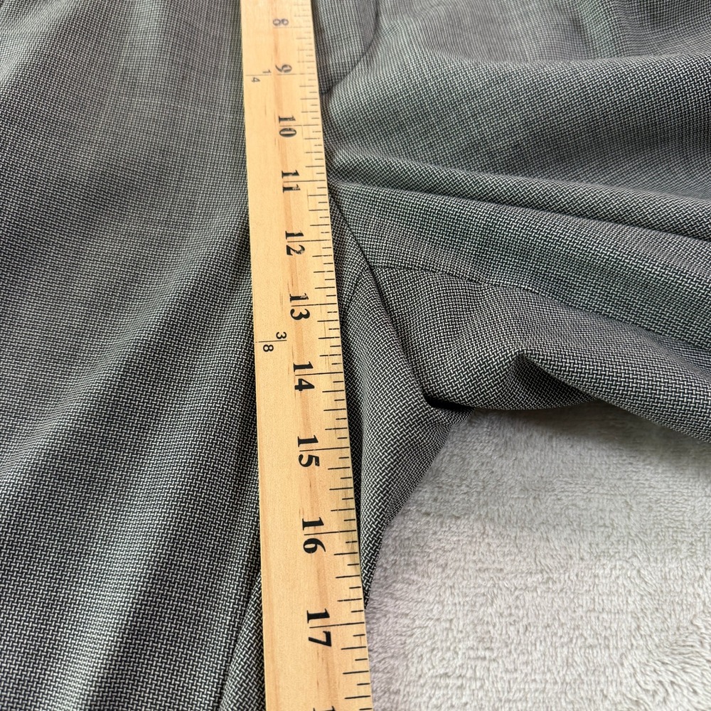 Zanella Alter Mens 36x30 Gray Wool Pleated Dress Pants Made in Italy Classic EUC - Picture 11 of 11
